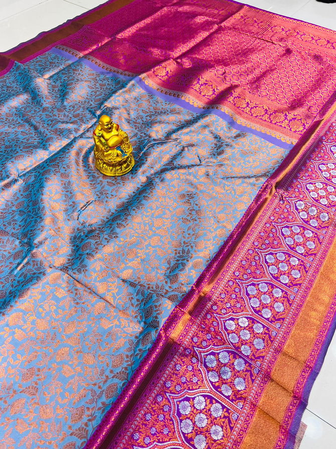 kairaaa silk Policona Pure Silk Wedding Sarees Catalog